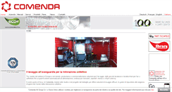Desktop Screenshot of comenda-ali.it